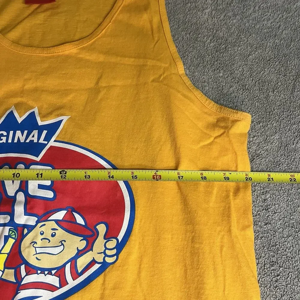 Full Send Men's Large Yellow Stevewilldoit Tank Top Nelk Boys Original Bubblegum